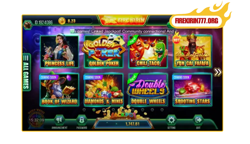 fire kirin slots